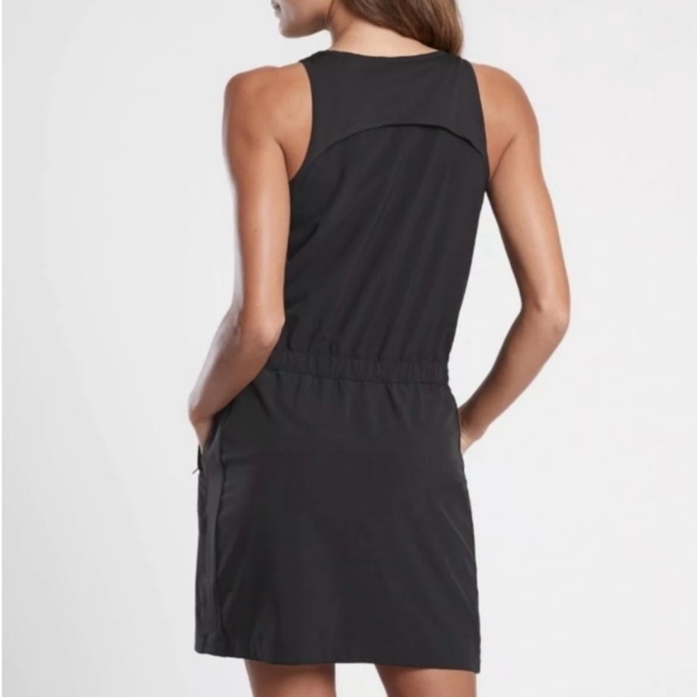 Athleta Black Expedition Dress Size 4 - Picture 2 of 15
